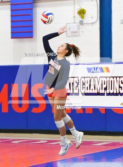 Thumbnail 3 in Scottsdale Christian Academy vs. Thatcher (AIA 2A Final) photogallery.