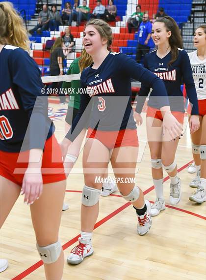 Thumbnail 2 in Scottsdale Christian Academy vs. Thatcher (AIA 2A Final) photogallery.