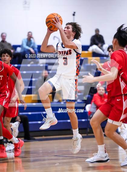 Thumbnail 1 in Denver East vs Legend (Mullen Varsity Tournament) photogallery.