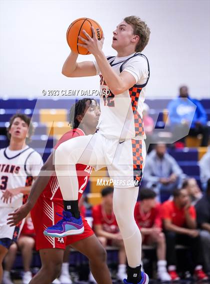 Thumbnail 3 in Denver East vs Legend (Mullen Varsity Tournament) photogallery.