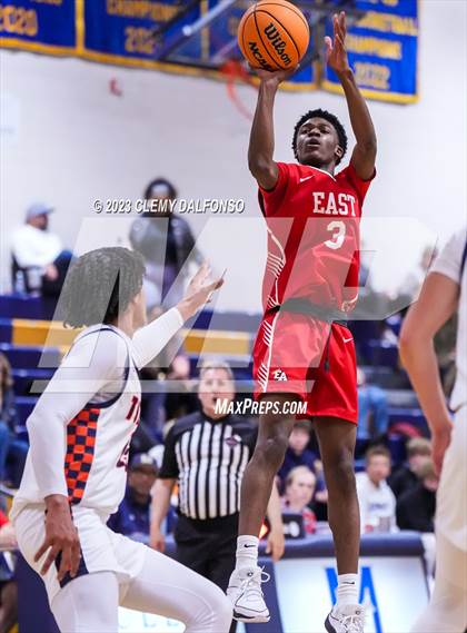 Thumbnail 1 in Denver East vs Legend (Mullen Varsity Tournament) photogallery.
