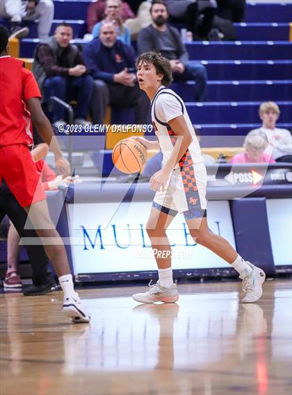 Thumbnail 1 in Denver East vs Legend (Mullen Varsity Tournament) photogallery.