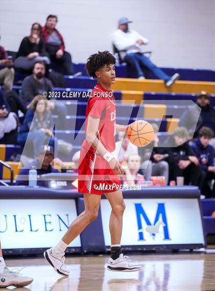 Thumbnail 3 in Denver East vs Legend (Mullen Varsity Tournament) photogallery.