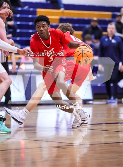 Thumbnail 1 in Denver East vs Legend (Mullen Varsity Tournament) photogallery.