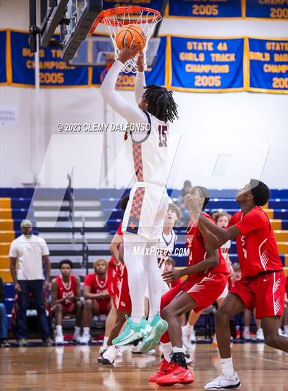 Thumbnail 1 in Denver East vs Legend (Mullen Varsity Tournament) photogallery.