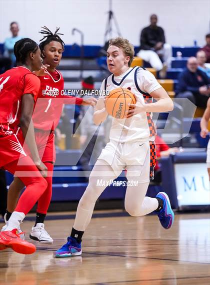 Thumbnail 3 in Denver East vs Legend (Mullen Varsity Tournament) photogallery.