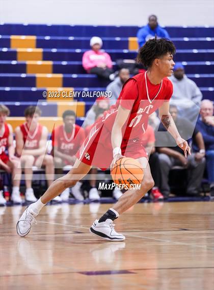 Thumbnail 1 in Denver East vs Legend (Mullen Varsity Tournament) photogallery.