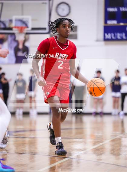 Thumbnail 3 in Denver East vs Legend (Mullen Varsity Tournament) photogallery.