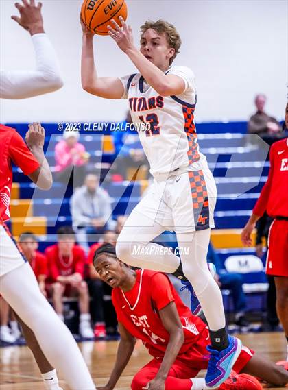 Thumbnail 1 in Denver East vs Legend (Mullen Varsity Tournament) photogallery.