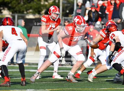 Thumbnail 2 in Huntley vs Marist (IHSA Class 8A 2nd Round Playoff) photogallery.