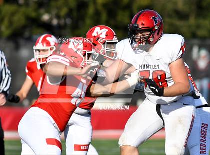 Thumbnail 2 in Huntley vs Marist (IHSA Class 8A 2nd Round Playoff) photogallery.