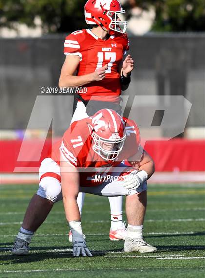 Thumbnail 2 in Huntley vs Marist (IHSA Class 8A 2nd Round Playoff) photogallery.