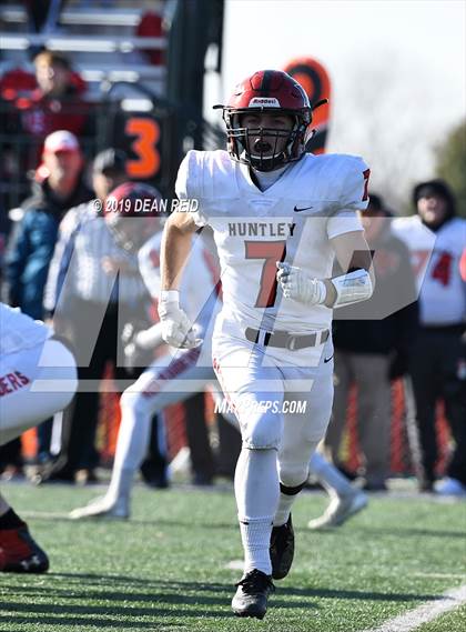 Thumbnail 2 in Huntley vs Marist (IHSA Class 8A 2nd Round Playoff) photogallery.