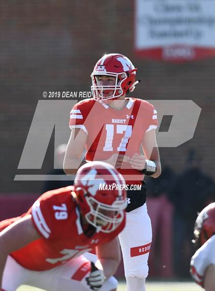 Thumbnail 3 in Huntley vs Marist (IHSA Class 8A 2nd Round Playoff) photogallery.