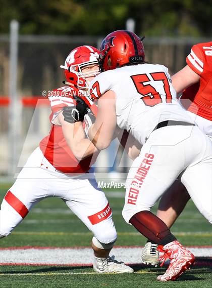 Thumbnail 1 in Huntley vs Marist (IHSA Class 8A 2nd Round Playoff) photogallery.