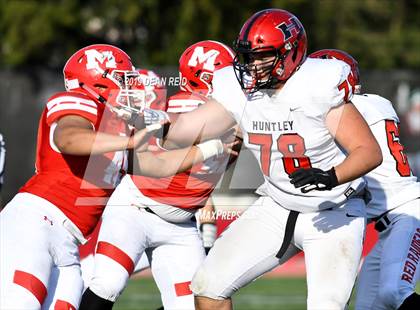 Thumbnail 1 in Huntley vs Marist (IHSA Class 8A 2nd Round Playoff) photogallery.