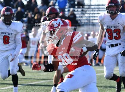 Thumbnail 2 in Huntley vs Marist (IHSA Class 8A 2nd Round Playoff) photogallery.