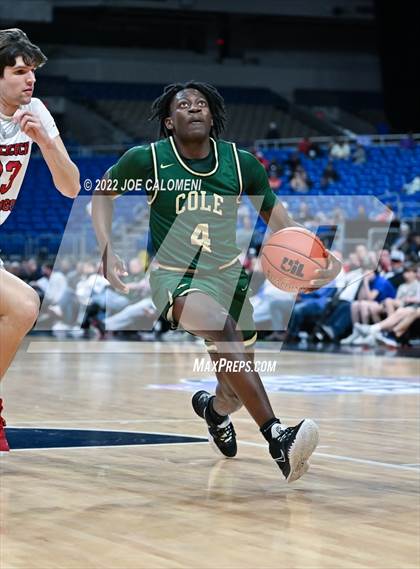 Thumbnail 2 in Cole vs Hitchcock (UIL 3A State Semifinal) photogallery.