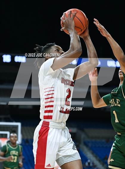 Thumbnail 3 in Cole vs Hitchcock (UIL 3A State Semifinal) photogallery.