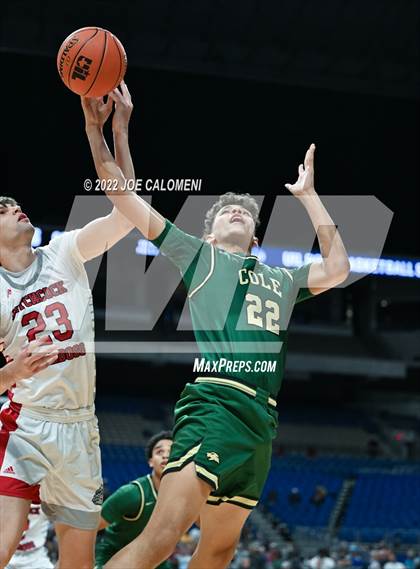 Thumbnail 1 in Cole vs Hitchcock (UIL 3A State Semifinal) photogallery.