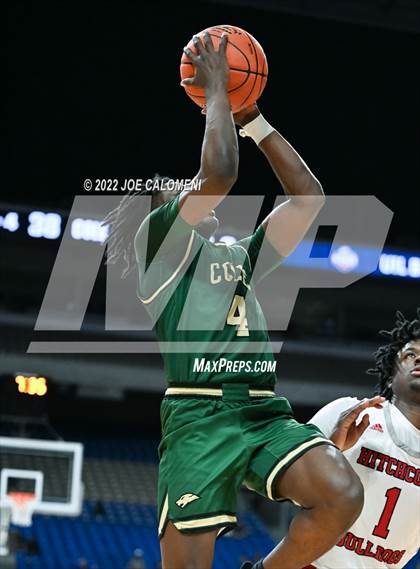 Thumbnail 2 in Cole vs Hitchcock (UIL 3A State Semifinal) photogallery.