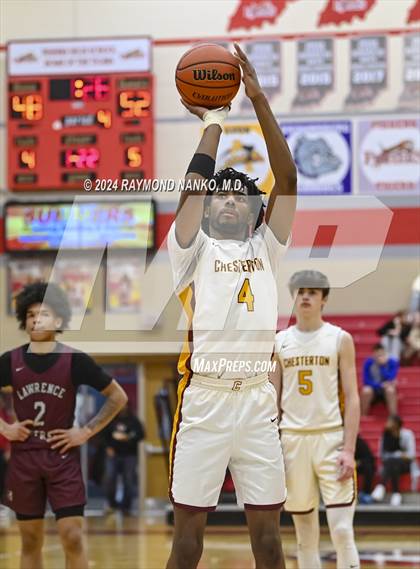 Thumbnail 2 in Chesterton vs Lawrence Central (Fishers Holiday Classic) photogallery.