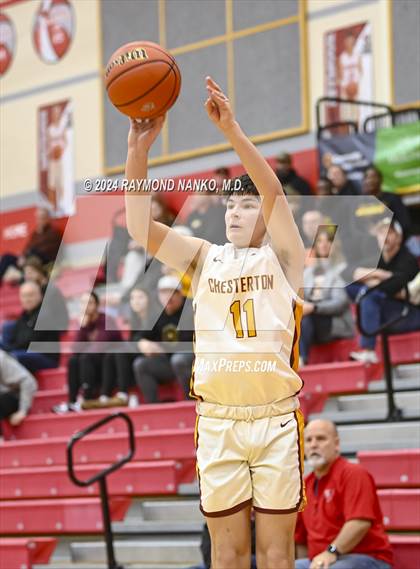 Thumbnail 2 in Chesterton vs Lawrence Central (Fishers Holiday Classic) photogallery.