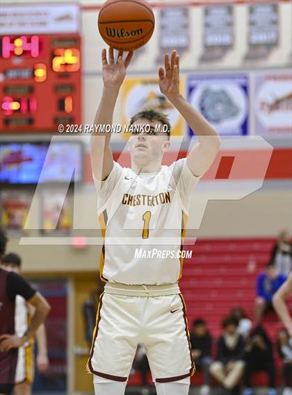 Thumbnail 3 in Chesterton vs Lawrence Central (Fishers Holiday Classic) photogallery.