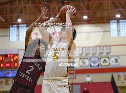 Thumbnail 2 in Chesterton vs Lawrence Central (Fishers Holiday Classic) photogallery.