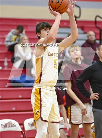 Thumbnail 2 in Chesterton vs Lawrence Central (Fishers Holiday Classic) photogallery.