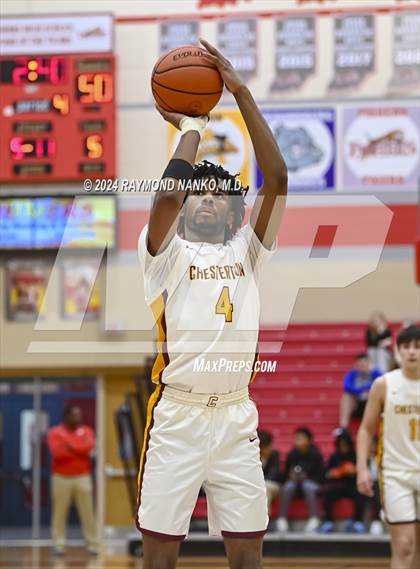 Thumbnail 2 in Chesterton vs Lawrence Central (Fishers Holiday Classic) photogallery.