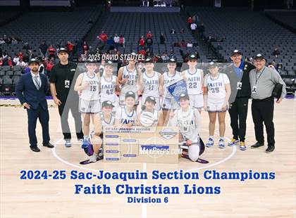Thumbnail 3 in Sacramento Adventist vs. Faith Christian (CIF SJS D6 Final) photogallery.