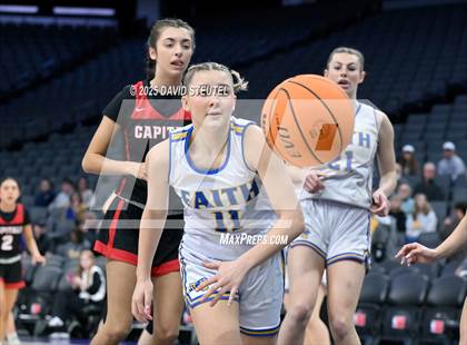 Thumbnail 2 in Sacramento Adventist vs. Faith Christian (CIF SJS D6 Final) photogallery.