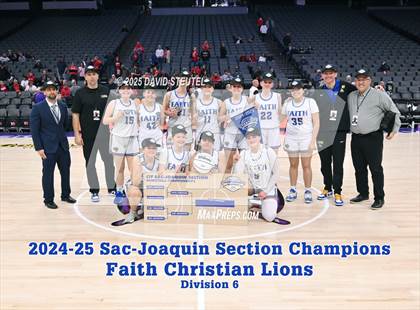 Thumbnail 1 in Sacramento Adventist vs. Faith Christian (CIF SJS D6 Final) photogallery.