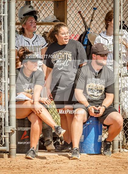 Thumbnail 2 in Lincoln Northeast vs Lincoln Southeast (HAC Tournament) photogallery.