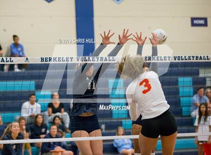Thumbnail 2 in Clearwater Central Catholic vs Bishop McLaughlin Catholic (Berkely Premier Tournament) photogallery.