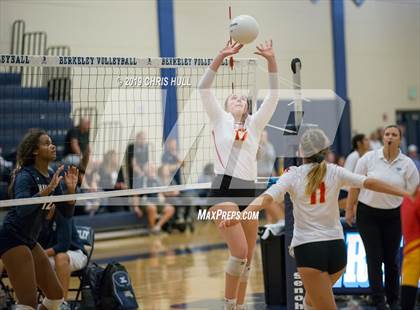 Thumbnail 1 in Clearwater Central Catholic vs Bishop McLaughlin Catholic (Berkely Premier Tournament) photogallery.