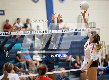 Thumbnail 3 in Clearwater Central Catholic vs Bishop McLaughlin Catholic (Berkely Premier Tournament) photogallery.