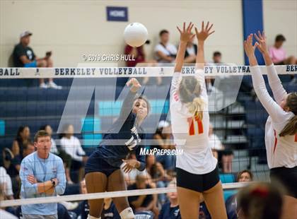 Thumbnail 1 in Clearwater Central Catholic vs Bishop McLaughlin Catholic (Berkely Premier Tournament) photogallery.