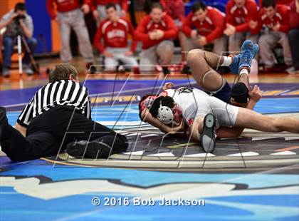 Thumbnail 1 in McDowell vs General McLane (PIAA District Playoff) photogallery.
