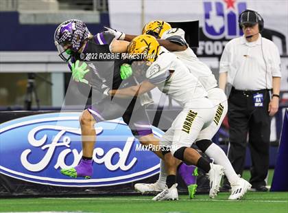 Thumbnail 2 in Loraine vs. Benjamin (UIL 1A Six-Man Division II Final) photogallery.