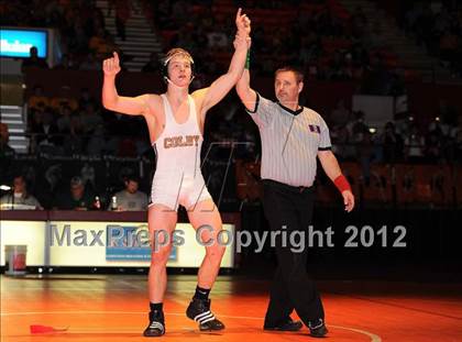 Thumbnail 1 in KSHSAA 4A State Wrestling Championships  photogallery.