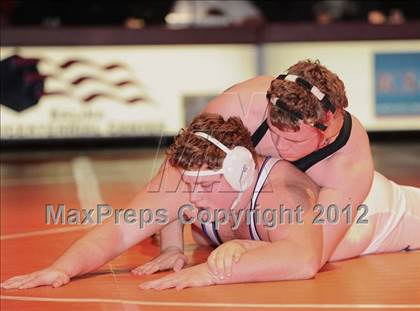 Thumbnail 1 in KSHSAA 4A State Wrestling Championships  photogallery.