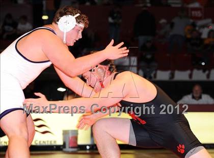 Thumbnail 2 in KSHSAA 4A State Wrestling Championships  photogallery.