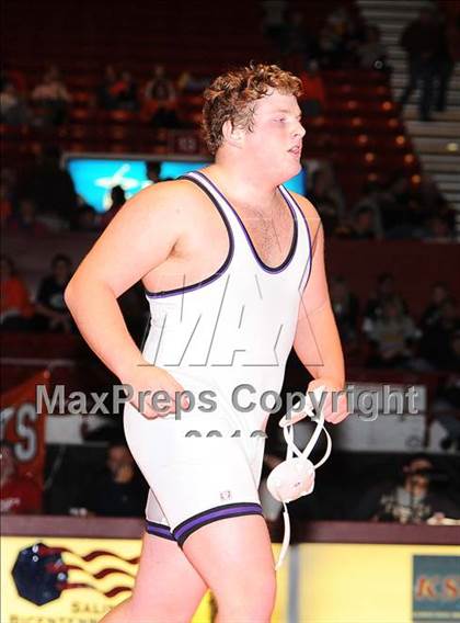 Thumbnail 3 in KSHSAA 4A State Wrestling Championships  photogallery.
