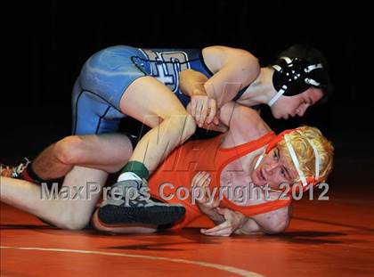 Thumbnail 2 in KSHSAA 4A State Wrestling Championships  photogallery.