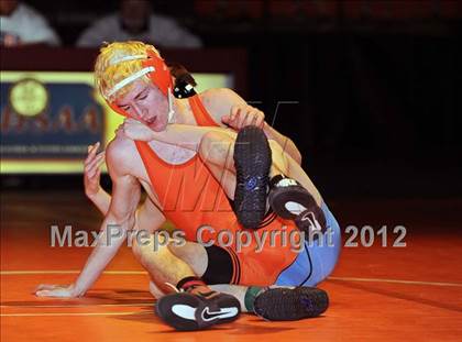 Thumbnail 1 in KSHSAA 4A State Wrestling Championships  photogallery.