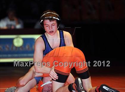 Thumbnail 3 in KSHSAA 4A State Wrestling Championships  photogallery.