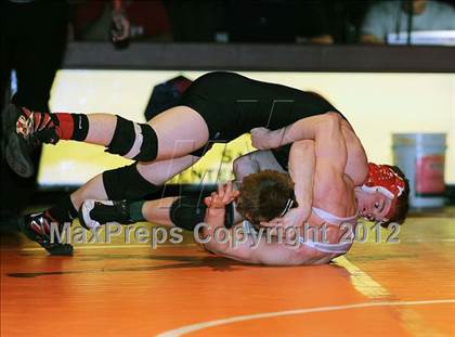 Thumbnail 3 in KSHSAA 4A State Wrestling Championships  photogallery.