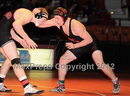 Thumbnail 1 in KSHSAA 4A State Wrestling Championships  photogallery.